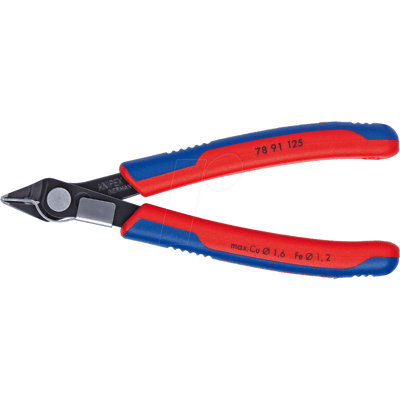 KNIPEX KN 78 91 125 - Alicates de corte lateral, Electronic Super Knips®, 125 mm, bru& KNIPEX KN 78 91 125 - Alicates de corte lateral, Electronic Super Knips®, 125 mm, bru&