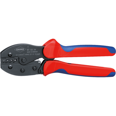 KNIPEX KN 97 52 34 - Crimpadora, PreciForce®, sin aislamiento, conectores abiertos KNIPEX KN 97 52 34 - Crimpadora, PreciForce®, sin aislamiento, conectores abiertos