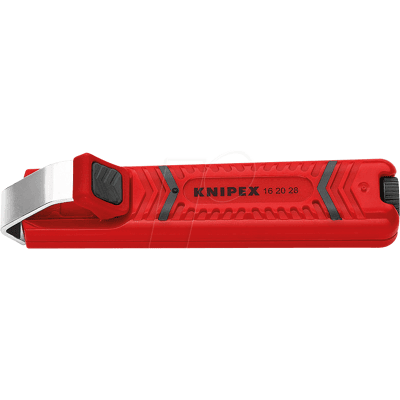 KNIPEX KN 16 20 28 SB - Herramienta pelacables, 130 mm, para cables redondos, 28,0 mm de KNIPEX KN 16 20 28 SB - Herramienta pelacables, 130 mm, para cables redondos, 28,0 mm de
