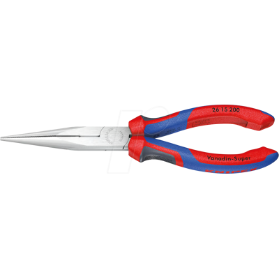 KNIPEX KN 26 15 200 - Alicate de boca semirredonda, alicate de pico de cigüeña, KNIPEX KN 26 15 200 - Alicate de boca semirredonda, alicate de pico de cigüeña,
