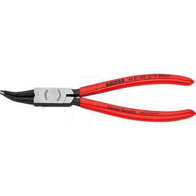 KNIPEX KN 44 31 J22 - Alicate para arandelas, curvado 45°, 180 mm KNIPEX KN 44 31 J22 - Alicate para arandelas, curvado 45°, 180 mm