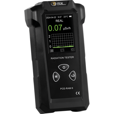 PCE INSTRUMENTS PCE RAM 6 - Medidor de radiación PCE-RAM 6 PCE INSTRUMENTS PCE RAM 6 - Medidor de radiación PCE-RAM 6