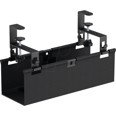 MYWALL MYW HZ56-1L - Gestor de cables debajo de la mesa, montaje de abrazadera, cesta MYWALL MYW HZ56-1L - Gestor de cables debajo de la mesa, montaje de abrazadera, cesta