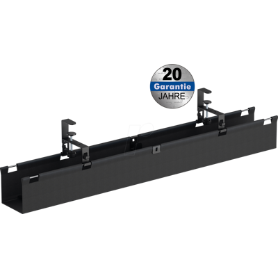 MYWALL MYW HZ56-3L - Gestor de cables debajo de la mesa, montaje de abrazadera, cesta MYWALL MYW HZ56-3L - Gestor de cables debajo de la mesa, montaje de abrazadera, cesta