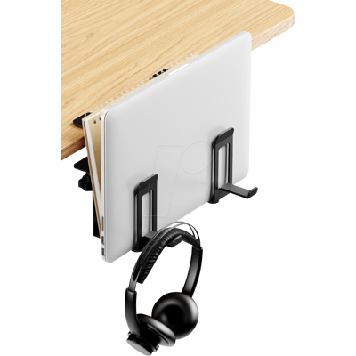 MYWALL MYW HZ24L - Organizador de escritorio con sujeción de abrazadera MYWALL MYW HZ24L - Organizador de escritorio con sujeción de abrazadera