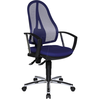 Silla de oficina Topstar Open Point P Plus - Azul, Ajustable y Transpirable Silla de oficina Topstar Open Point P Plus - Azul, Ajustable y Transpirable