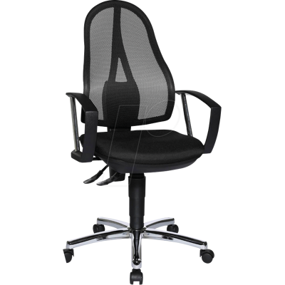 Silla de Oficina Topstar Open Point P Plus - Negro, 43-51cm, Hasta 192cm, 110kg Silla de Oficina Topstar Open Point P Plus - Negro, 43-51cm, Hasta 192cm, 110kg