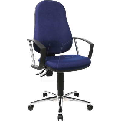 Silla de oficina Topstar Point 60 Plus - Ajustable, Ergonómica, Azul Silla de oficina Topstar Point 60 Plus - Ajustable, Ergonómica, Azul