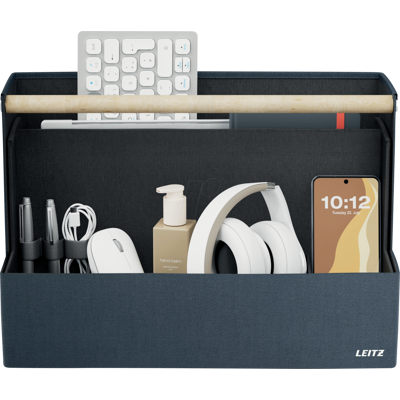 LEITZ 61970089 - Organizador de escritorio, plegable, antracita LEITZ 61970089 - Organizador de escritorio, plegable, antracita