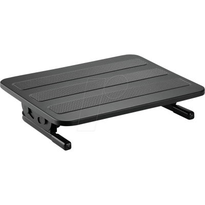 LOGILINK EO0036 - Reposapiés, 300 x 380 mm, negro LOGILINK EO0036 - Reposapiés, 300 x 380 mm, negro