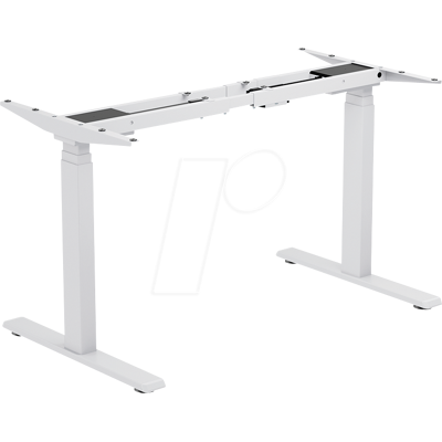 LOGILINK EO0051W - Bastidor de escritorio con ajuste eléctrico, 2 motores LOGILINK EO0051W - Bastidor de escritorio con ajuste eléctrico, 2 motores
