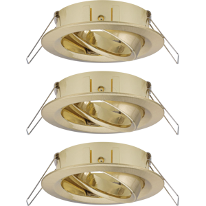 PAULMANN PLM 92489 - Marco de montaje para focos empotrados, máx. 3x10 W, 50°, PAULMANN PLM 92489 - Marco de montaje para focos empotrados, máx. 3x10 W, 50°,