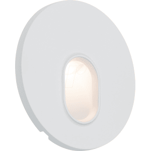 PAULMANN PLM 92924 - Luminaria empotrada, 1,7 W, 110 lm, 2700 K, redonda, blanco PAULMANN PLM 92924 - Luminaria empotrada, 1,7 W, 110 lm, 2700 K, redonda, blanco
