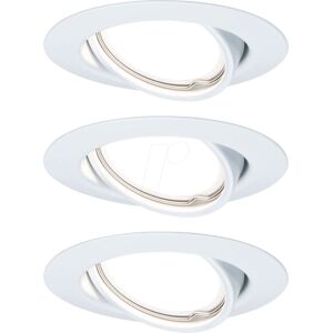 PAULMANN PLM 93427 - Luminaria empotrada Base led 3 x 5 W, 3000 K, blanco PAULMANN PLM 93427 - Luminaria empotrada Base led 3 x 5 W, 3000 K, blanco