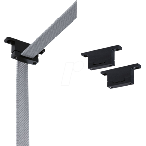 PAULMANN PLM 94622 - ULINE Belt Holder, negro, paquete de 2 PAULMANN PLM 94622 - ULINE Belt Holder, negro, paquete de 2
