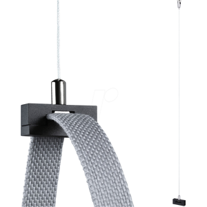PAULMANN PLM 94626 - Suspensión de banda ULINE, 45x15 mm, negro, 2 m. PAULMANN PLM 94626 - Suspensión de banda ULINE, 45x15 mm, negro, 2 m.
