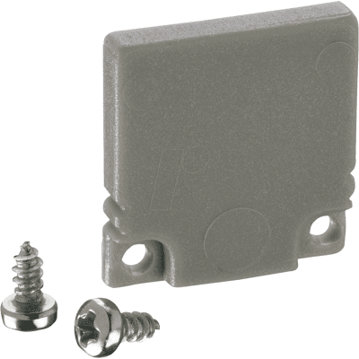 Tapa final Bardolino de aluminio para perfiles LED - Accesorios Tapa final Bardolino de aluminio para perfiles LED - Accesorios