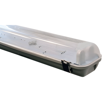 HEITRONIC HEIT BR-321189 - Luz de bañera, 2 banderas, sin tubo led, 1200 mm, IP65 HEITRONIC HEIT BR-321189 - Luz de bañera, 2 banderas, sin tubo led, 1200 mm, IP65