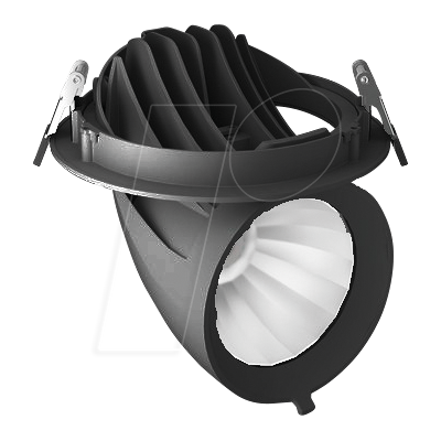 HEITRONIC HEIT LL-510030 - Downlight EMPOTRABLE LED, negro, 38 W, 4750 lm, 3000 K, 25° HEITRONIC HEIT LL-510030 - Downlight EMPOTRABLE LED, negro, 38 W, 4750 lm, 3000 K, 25°
