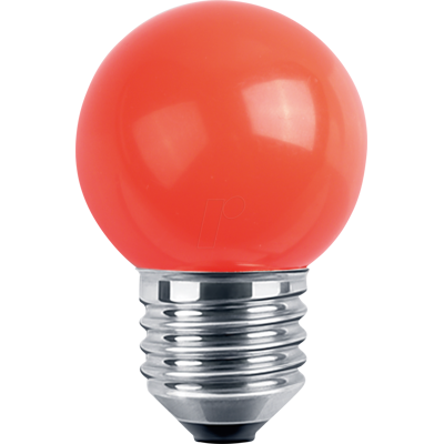 BLULAXA 48249 - Lámpara LED Deko G45 E27 1W roja IP44 BLULAXA 48249 - Lámpara LED Deko G45 E27 1W roja IP44
