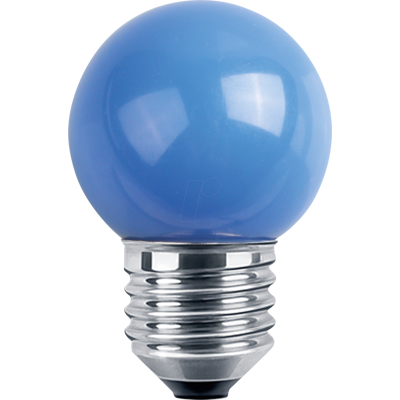 BLULAXA 48250 - Lámpara LED Deko G45 E27 1W azul IP44 BLULAXA 48250 - Lámpara LED Deko G45 E27 1W azul IP44