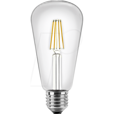 BLULAXA 48349 - Lámpara de filamento LED ST64 E27 4,5 W 470 lm WW BLULAXA 48349 - Lámpara de filamento LED ST64 E27 4,5 W 470 lm WW