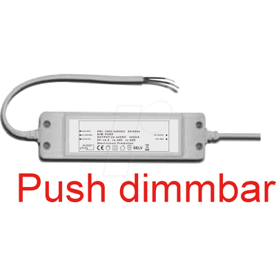 BLULAXA 48500 - Fuente de alimentación LED con ajuste de presión p BLULAXA 48500 - Fuente de alimentación LED con ajuste de presión p