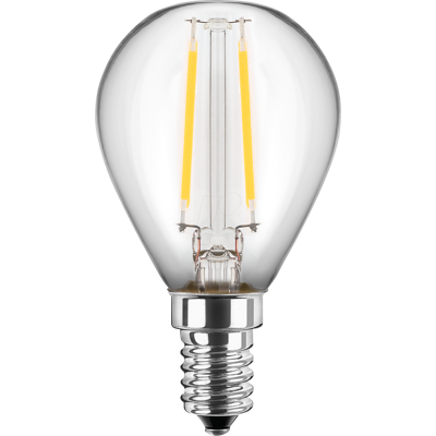 BLULAXA 48654 - Lámpara de filamento LED G45, E14, 1 W, 80 lm, blanco c&a BLULAXA 48654 - Lámpara de filamento LED G45, E14, 1 W, 80 lm, blanco c&a
