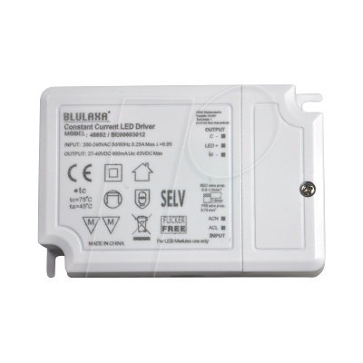BLULAXA - 48892 - 36W - CCT 3000-6000K - LED power supply BLULAXA - 48892 - 36W - CCT 3000-6000K - LED power supply