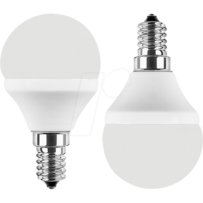 BLULAXA 48951 - Lámpara LED SMD G45 E14 5W, 470 lm, WW, paquete doble BLULAXA 48951 - Lámpara LED SMD G45 E14 5W, 470 lm, WW, paquete doble