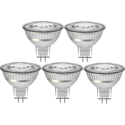BLULAXA 49681 - 5x lámpara led SMD, MR16, GU5.3, 3,5W, 345 lm, blanco c&a - Lampara LED BLULAXA 49681 - 5x lámpara led SMD, MR16, GU5.3, 3,5W, 345 lm, blanco c&a - Lampara LED