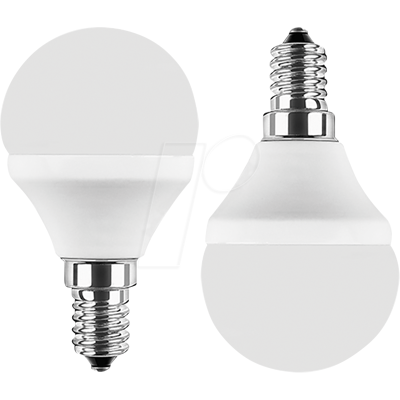 BLULAXA 49886 - Lámpara LED SMD G45, E14, 3W, 250 lm, blanco cálid BLULAXA 49886 - Lámpara LED SMD G45, E14, 3W, 250 lm, blanco cálid