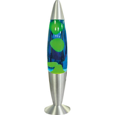 BLULAXA 50961 - Lámpara de lava LED, 20 W, 339 x 62 mm, cera amarilla + l BLULAXA 50961 - Lámpara de lava LED, 20 W, 339 x 62 mm, cera amarilla + l