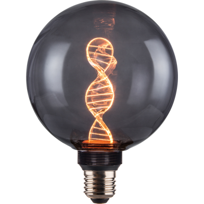 Bombilla LED ENOVALITE Filamento - DNA Humo, E27, 3.5W, 120lm, Blanco cálido Bombilla LED ENOVALITE Filamento - DNA Humo, E27, 3.5W, 120lm, Blanco cálido