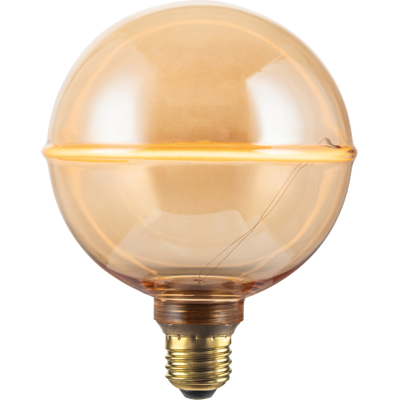 Piloto de filamento LED ámbar ENOVALITE JUPITER - Regulable, Blanco cálido 1800K - E27 Piloto de filamento LED ámbar ENOVALITE JUPITER - Regulable, Blanco cálido 1800K - E27