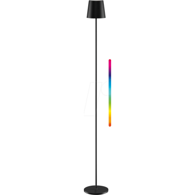 GOOBAY GB 76573 - Lámpara de pie LED, al aire libre, RGBW, 122 cm, control táctil, GOOBAY GB 76573 - Lámpara de pie LED, al aire libre, RGBW, 122 cm, control táctil,