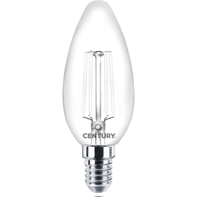 Century LED Oliva E14 4.5W Luz Cálida - Lámpara LED Century LED Oliva E14 4.5W Luz Cálida - Lámpara LED