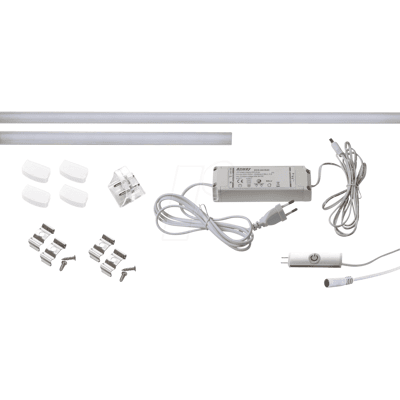 HEITRONIC HEIT 500561 - Luz de montaje inferior, MICANO, juego básico HEITRONIC HEIT 500561 - Luz de montaje inferior, MICANO, juego básico