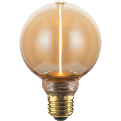 LUXULA LX-100175 - Bombilla LED, E27, 2 W, 65 lm, 1800 K, cálido y atenuable LUXULA LX-100175 - Bombilla LED, E27, 2 W, 65 lm, 1800 K, cálido y atenuable