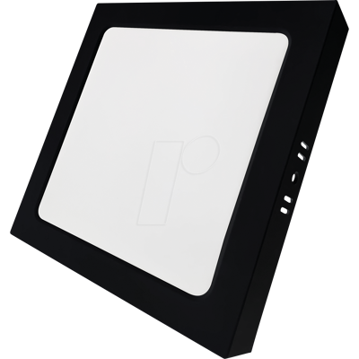 LUXULA LX300284 - Downlight LED de superficie, negro, 6W, IP44, 600lm, CCT LUXULA LX300284 - Downlight LED de superficie, negro, 6W, IP44, 600lm, CCT