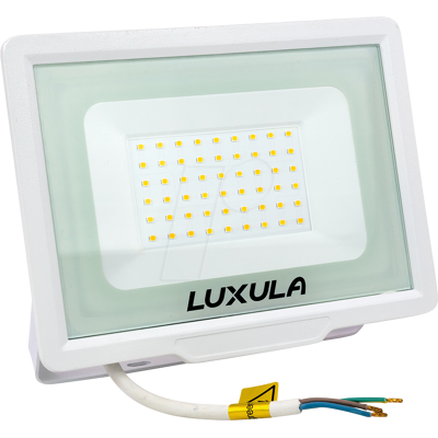 LUXULA LX-400203 - Reflector LED, 50 W, 3000 K, 5000 lm, blanco, IP65, ... LUXULA LX-400203 - Reflector LED, 50 W, 3000 K, 5000 lm, blanco, IP65, ...