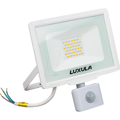LUXULA LX-400226 Reflector LED - Sensor de movimiento, 30 W, 4000 K LUXULA LX-400226 Reflector LED - Sensor de movimiento, 30 W, 4000 K