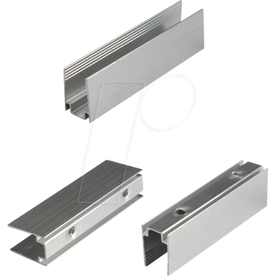 OPTONICA OPT 6601 - Clips de aluminio tiras flexibles de neón, 1 pieza OPTONICA OPT 6601 - Clips de aluminio tiras flexibles de neón, 1 pieza