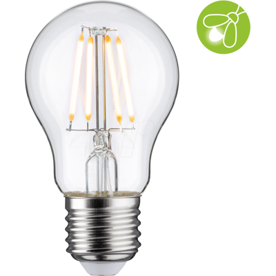 PAULMANN PLM 28973 - Lámpara de filamento LED E27, 4,3 W, 420 lm, 2200 K, apta PAULMANN PLM 28973 - Lámpara de filamento LED E27, 4,3 W, 420 lm, 2200 K, apta
