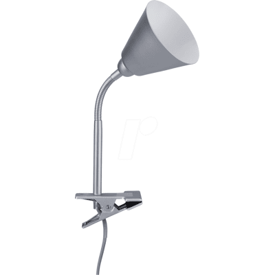 PAULMANN PLM 95432 - Lámpara de sujeción Vitis, E14, flexible, gris PAULMANN PLM 95432 - Lámpara de sujeción Vitis, E14, flexible, gris
