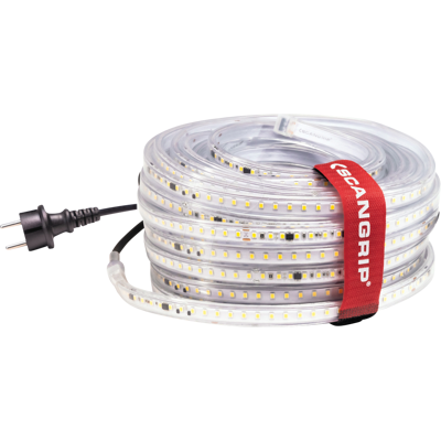 SCANGRIP 03.5819 - Banda de luz LED, 25 m, 225 W, 25000, 4000 K, IP66 SCANGRIP 03.5819 - Banda de luz LED, 25 m, 225 W, 25000, 4000 K, IP66