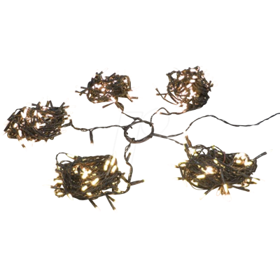 VELLEMAN SPL-ST33024VUW - Cadena de árbol de abeto LED, 330 LED, blanco cáli VELLEMAN SPL-ST33024VUW - Cadena de árbol de abeto LED, 330 LED, blanco cáli
