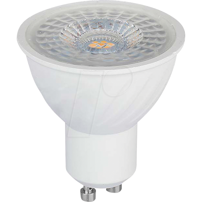 V-TAC VT-211891 - Iluminador LED GU10, 6 W, 445 lm, 3000 K, IP20 V-TAC VT-211891 - Iluminador LED GU10, 6 W, 445 lm, 3000 K, IP20