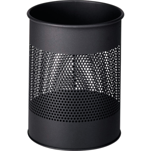 DURABLE 331058 - Contenedor de basura, 15 l, redondo, metal, antracita DURABLE 331058 - Contenedor de basura, 15 l, redondo, metal, antracita
