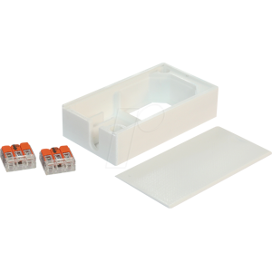 Accesorios Shelly - Carcasa Shelly Plus con Tapa - 2 WAGO 221-413 Accesorios Shelly - Carcasa Shelly Plus con Tapa - 2 WAGO 221-413